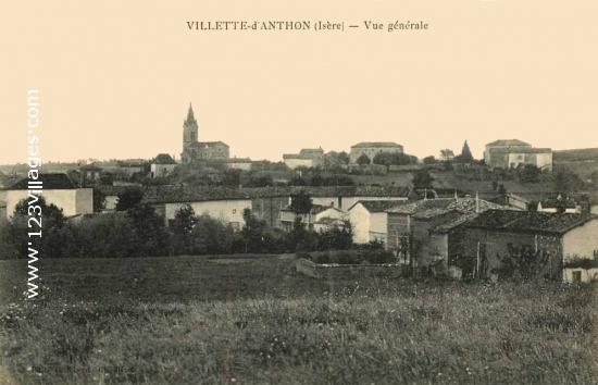 Carte postale de Villette-d Anthon