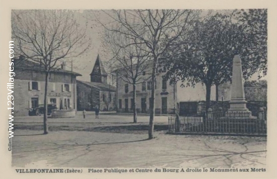 Carte postale de Villefontaine