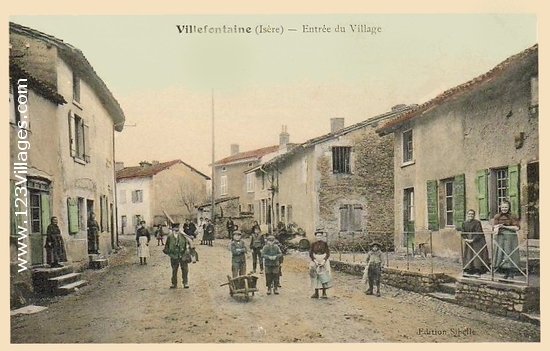 Carte postale de Villefontaine
