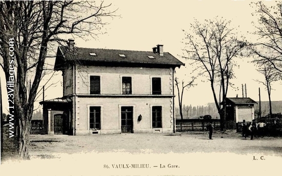 Carte postale de Vaulx-Milieu