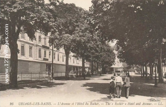 Carte postale de Saint-Martin-d Uriage