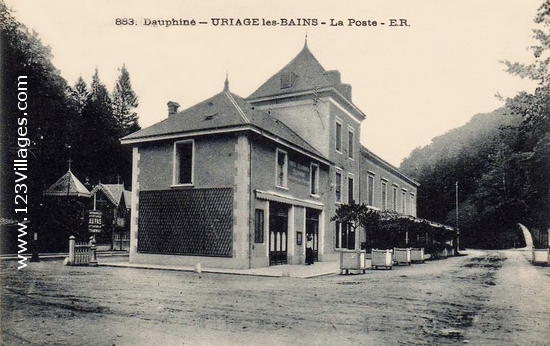 Carte postale de Saint-Martin-d Uriage