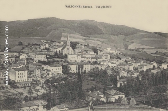 Carte postale de Valsonne