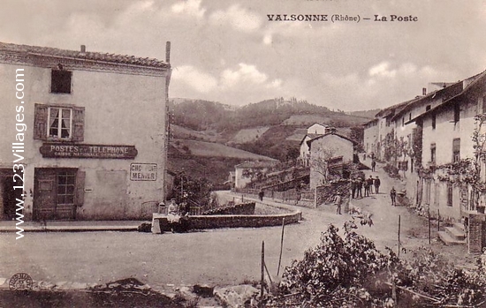 Carte postale de Valsonne