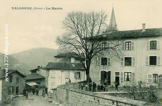Carte postale de Valsonne
