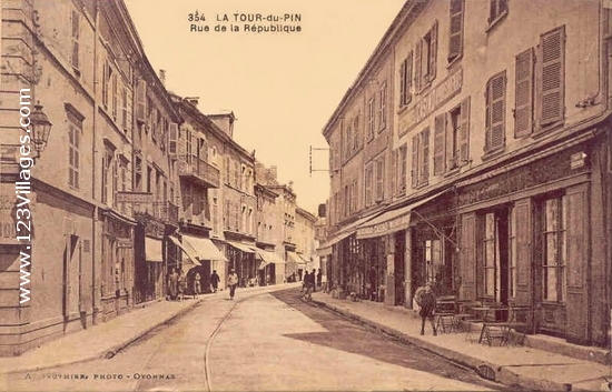 Carte postale de La Tour-du-Pin