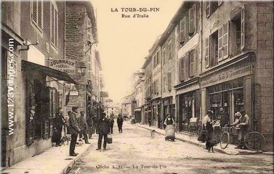 Carte postale de La Tour-du-Pin