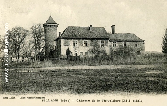 Carte postale de Sillans