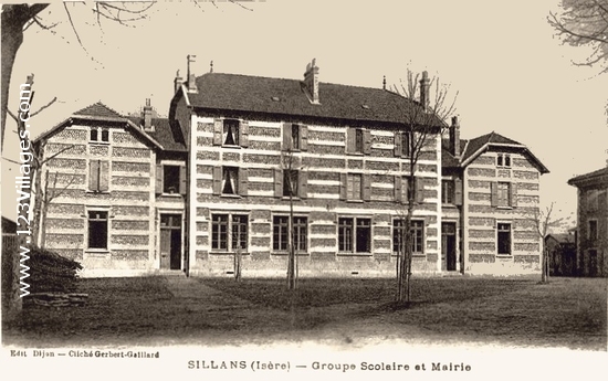 Carte postale de Sillans