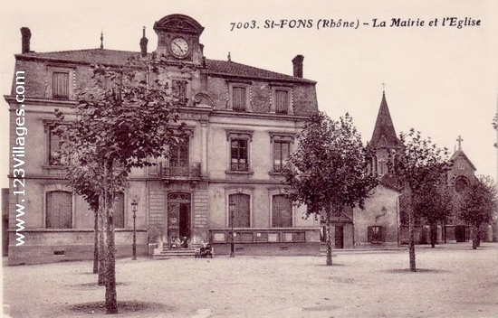 Carte postale de Saint-Fons