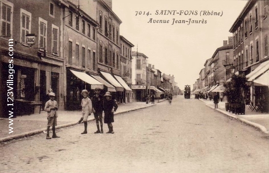 Carte postale de Saint-Fons