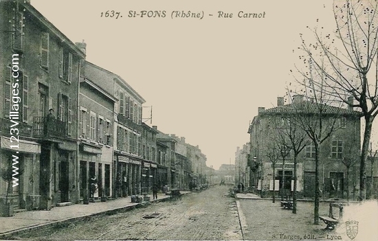 Carte postale de Saint-Fons