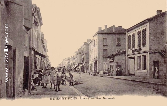 Carte postale de Saint-Fons