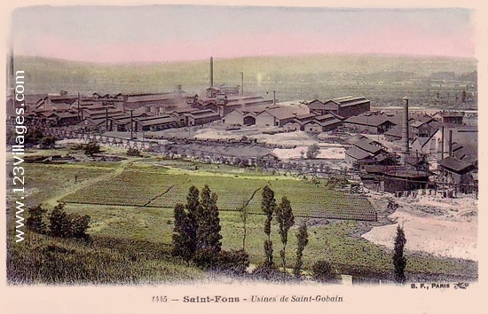 Carte postale de Saint-Fons