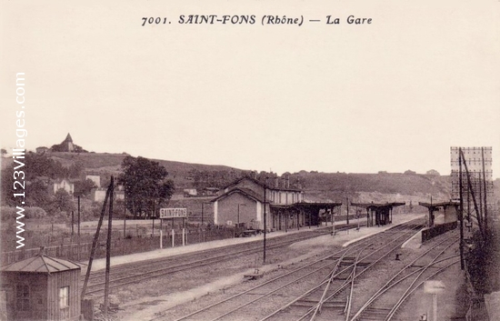 Carte postale de Saint-Fons