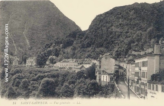 Carte postale de Saint-Sauveur