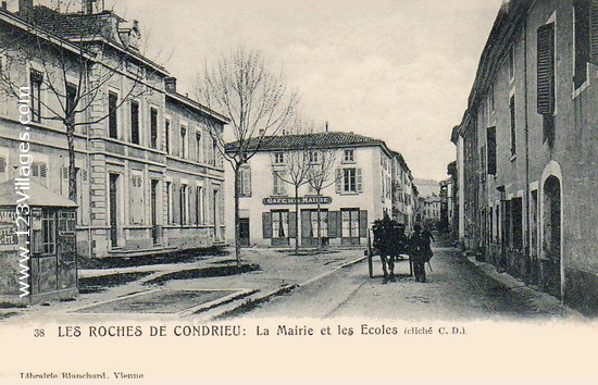 Carte postale de Les Roches-de-Condrieu