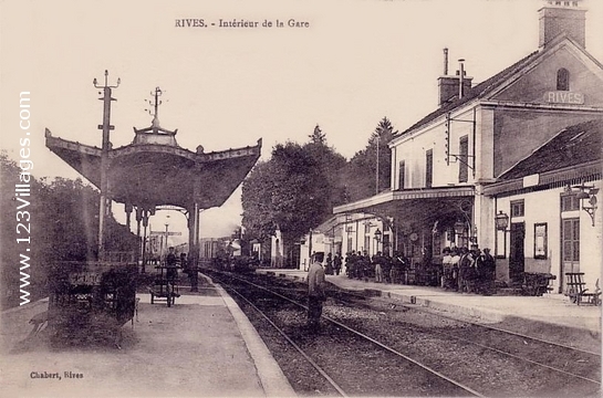 Carte postale de Rives