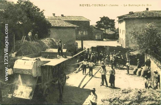 Carte postale de Revel-Tourdan