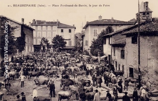 Carte postale de Beaurepaire