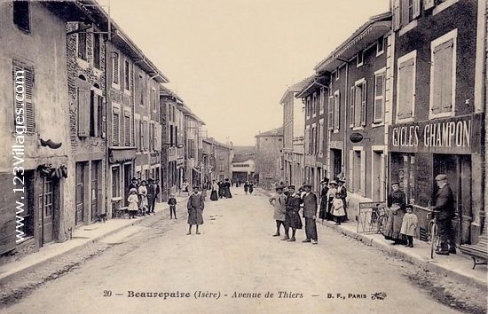 Carte postale de Beaurepaire