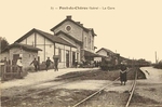 Carte postale Pont-de-Chéruy