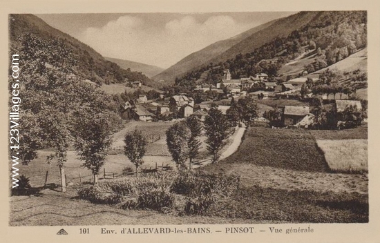 Carte postale de Pinsot