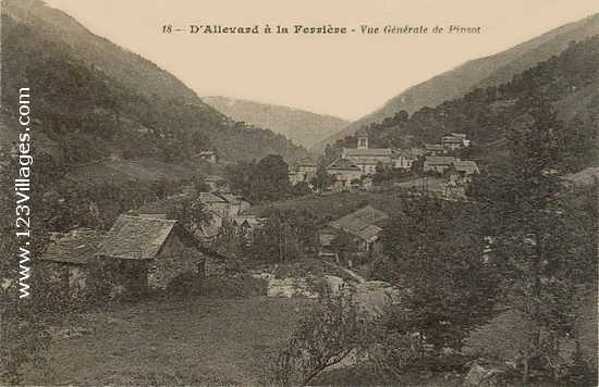 Carte postale de Pinsot