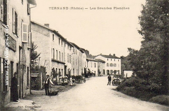 Carte postale de Ternand