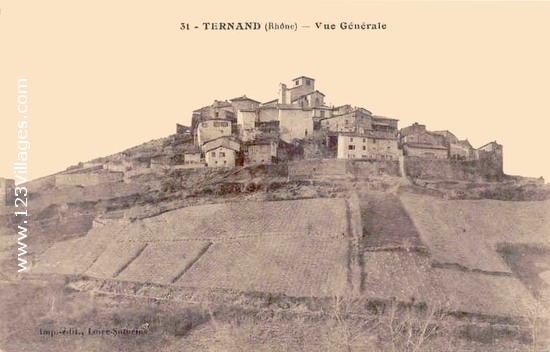 Carte postale de Ternand