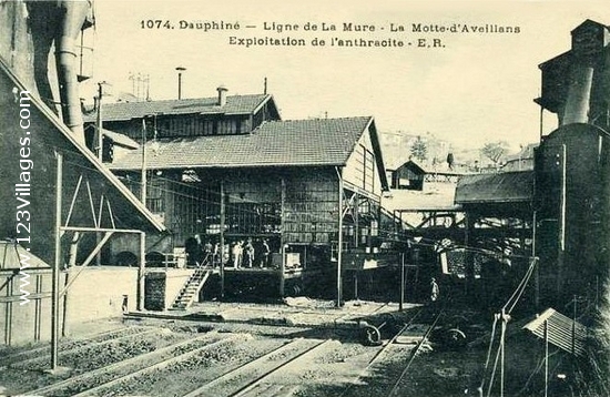 Carte postale de La Motte-d Aveillans