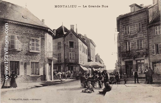 Carte postale de Montalieu-Vercieu