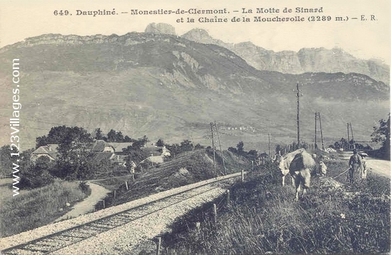 Carte postale de Monestier-de-Clermont