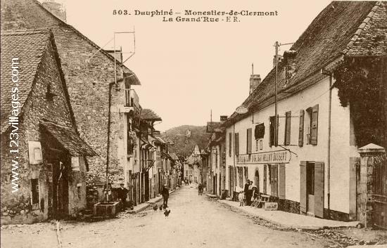 Carte postale de Monestier-de-Clermont