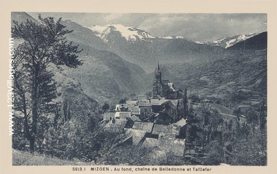 Carte postale de Mizoën