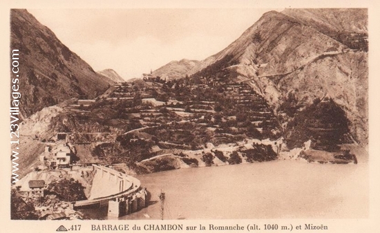 Carte postale de Mizoën