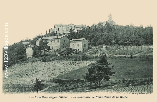 Carte postale de Les Sauvages