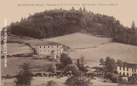 Carte postale de Les Sauvages