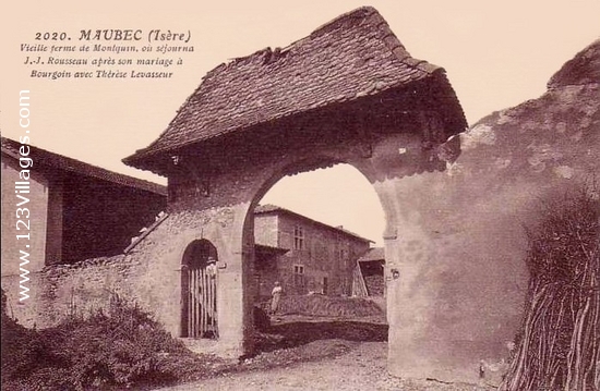 Carte postale de Maubec