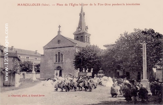 Carte postale de Marcilloles