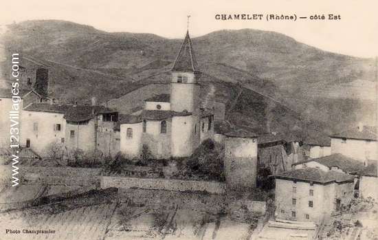 Carte postale de Chamelet