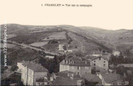 Carte postale de Chamelet