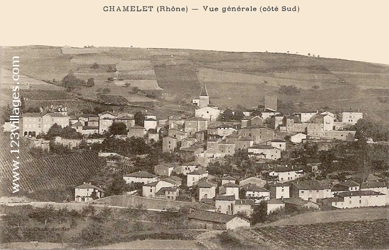 Carte postale de Chamelet