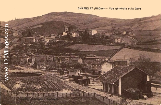 Carte postale de Chamelet