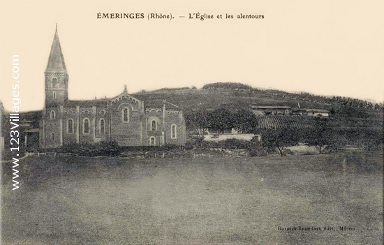 Carte postale de Emeringes