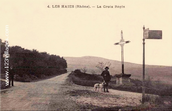 Carte postale de Les Haies