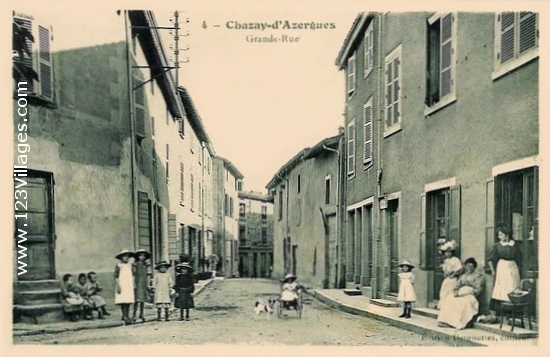 Carte postale de Chazay-d Azergues