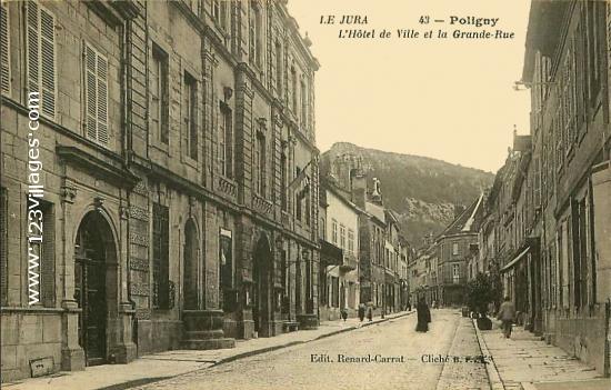 Carte postale de Poligny