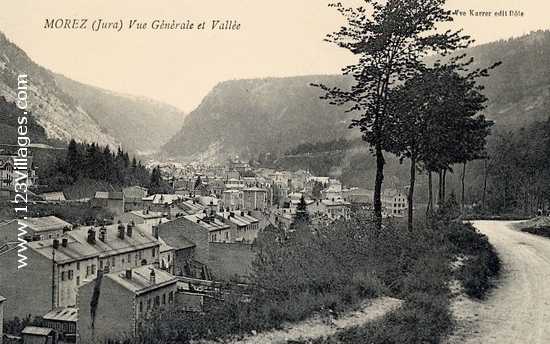 Carte postale de Morez