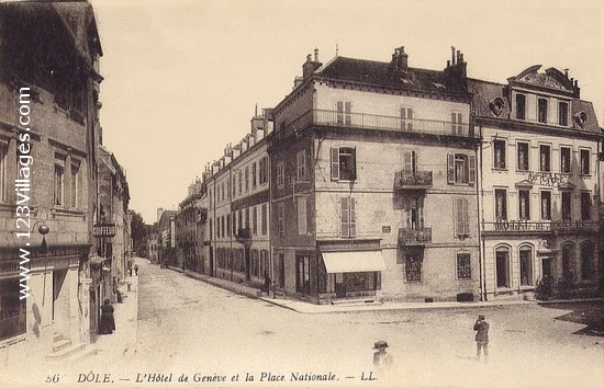 Carte postale de Dole